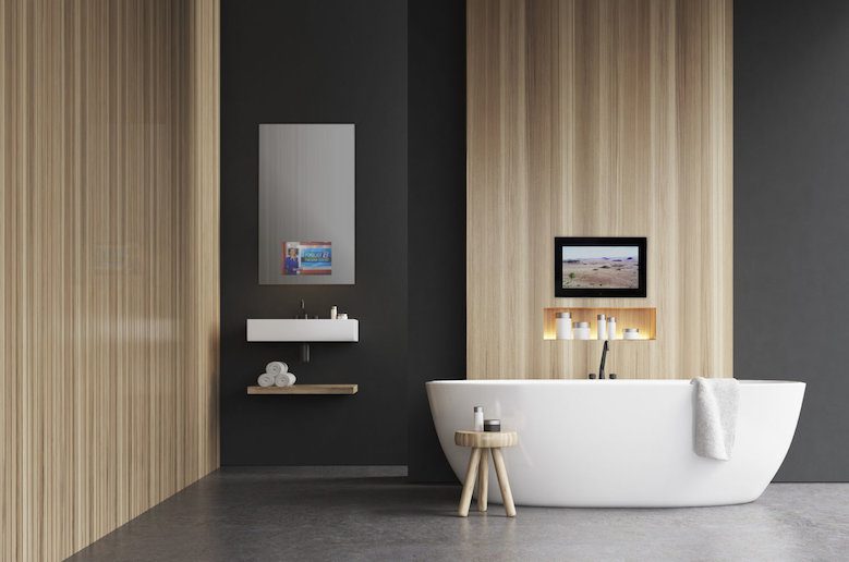 Aquavision, diseño exquisito en televisores “impermeables”
